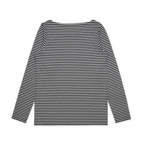 Wo's Bowery Stripe L/S Tee