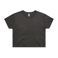 Wo's Faded Crop Tee