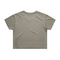 Wo's Faded Crop Tee