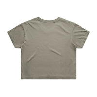 Wo's Faded Crop Tee