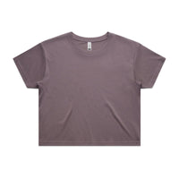 Wo's Faded Crop Tee