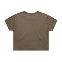 Wo's Faded Crop Tee