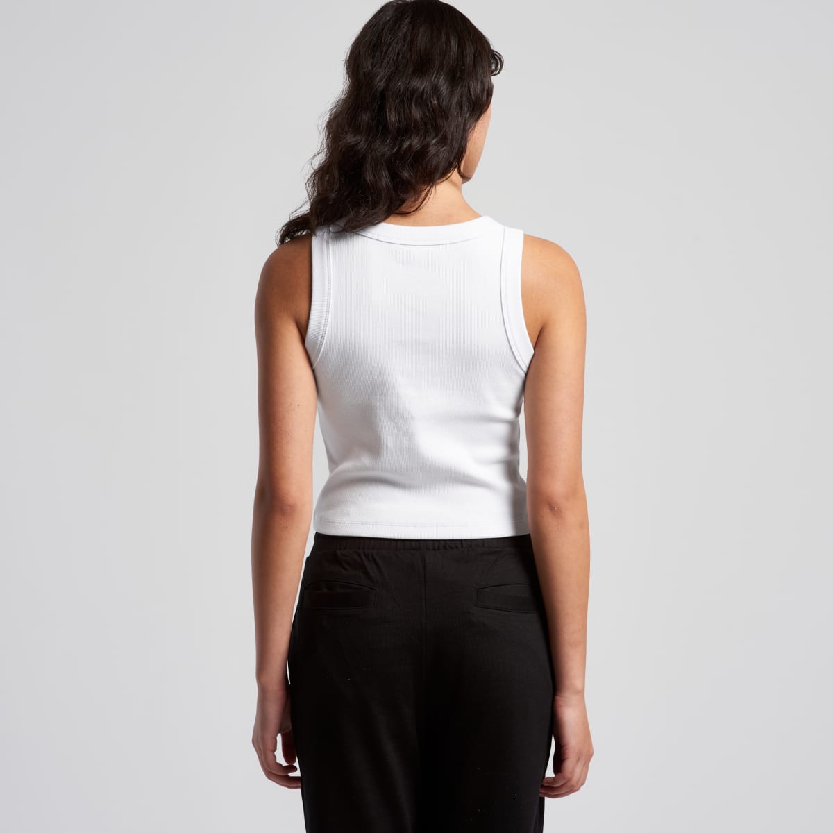 Wo's Organic Rib Crop Tank