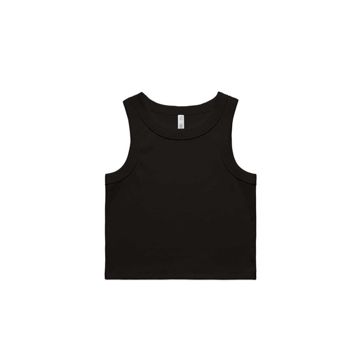 Wo's Organic Rib Crop Tank