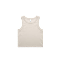 Wo's Organic Rib Crop Tank