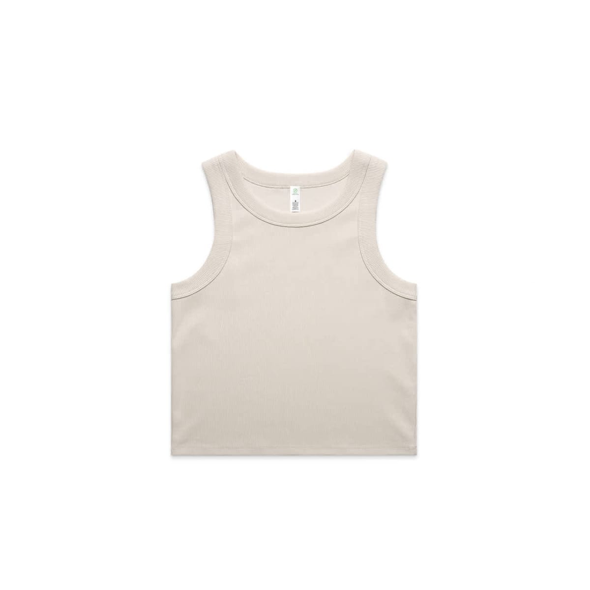 Wo's Organic Rib Crop Tank
