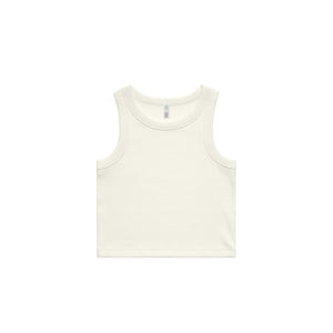 Wo's Organic Rib Crop Tank