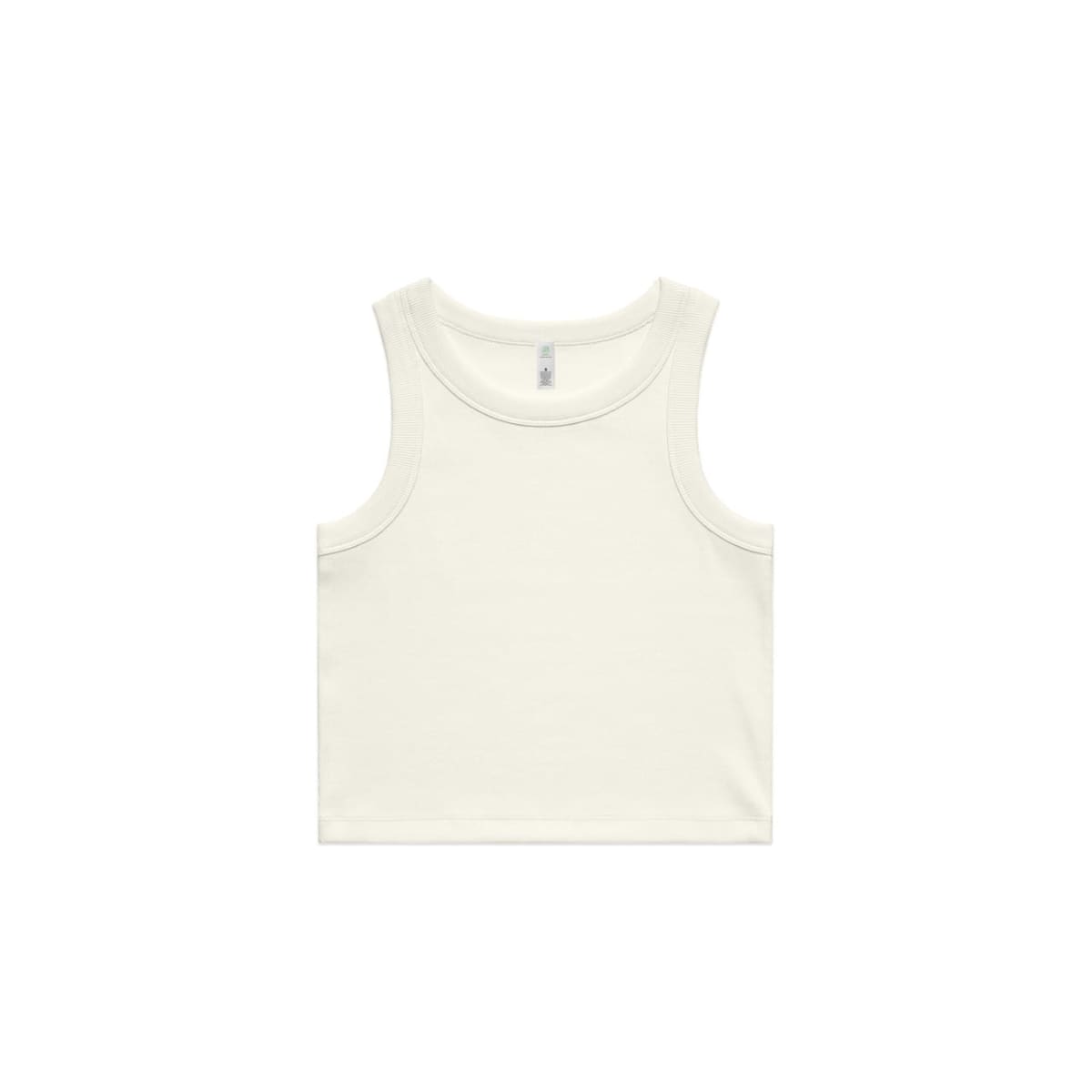 Wo's Organic Rib Crop Tank