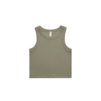 Wo's Organic Rib Crop Tank