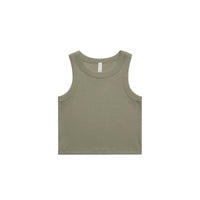 Wo's Organic Rib Crop Tank