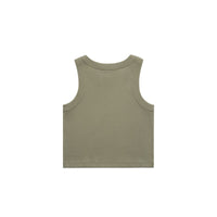 Wo's Organic Rib Crop Tank