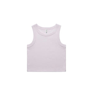 Wo's Organic Rib Crop Tank