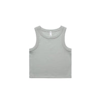 Wo's Organic Rib Crop Tank