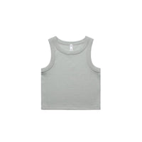 Wo's Organic Rib Crop Tank