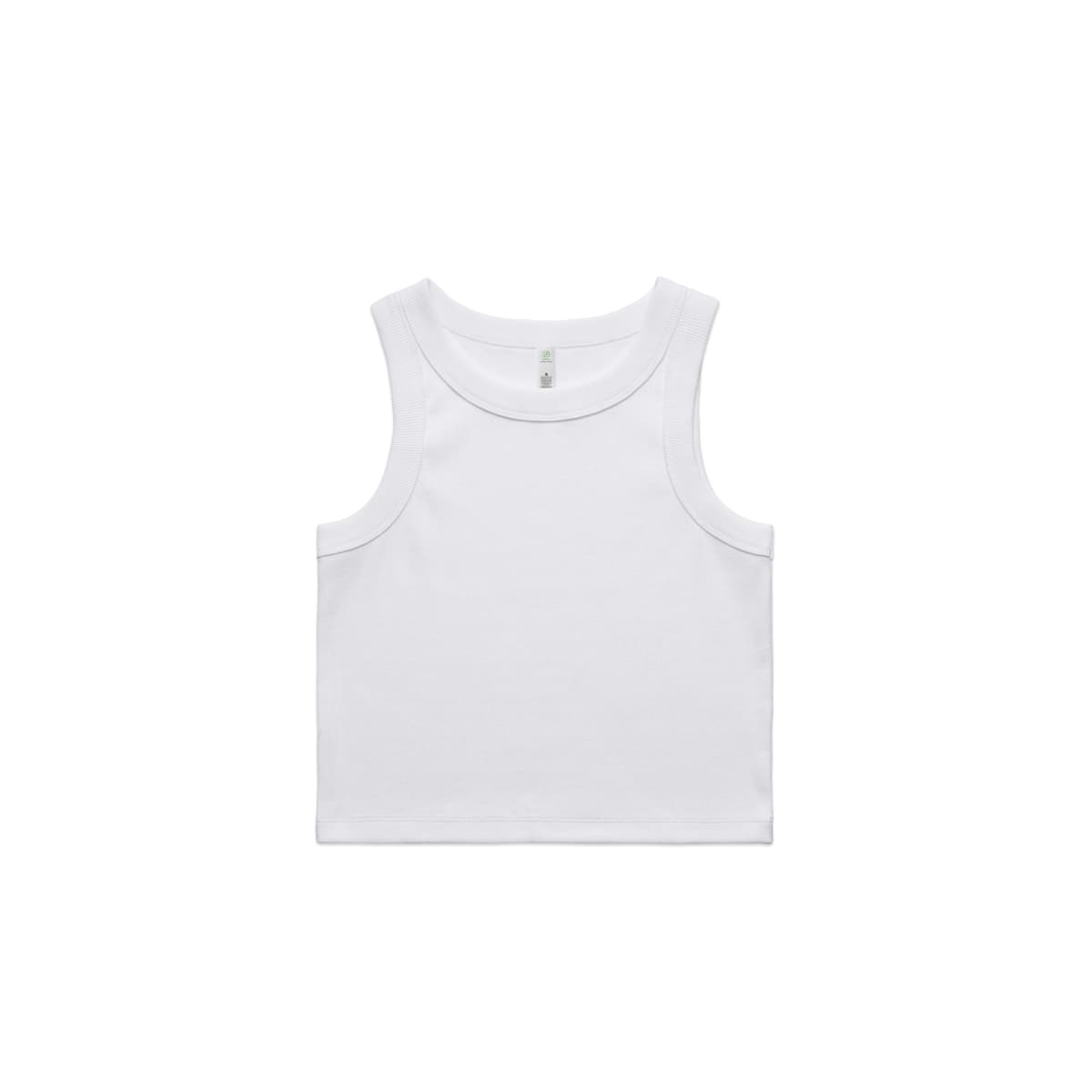 Wo's Organic Rib Crop Tank