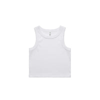 Wo's Organic Rib Crop Tank