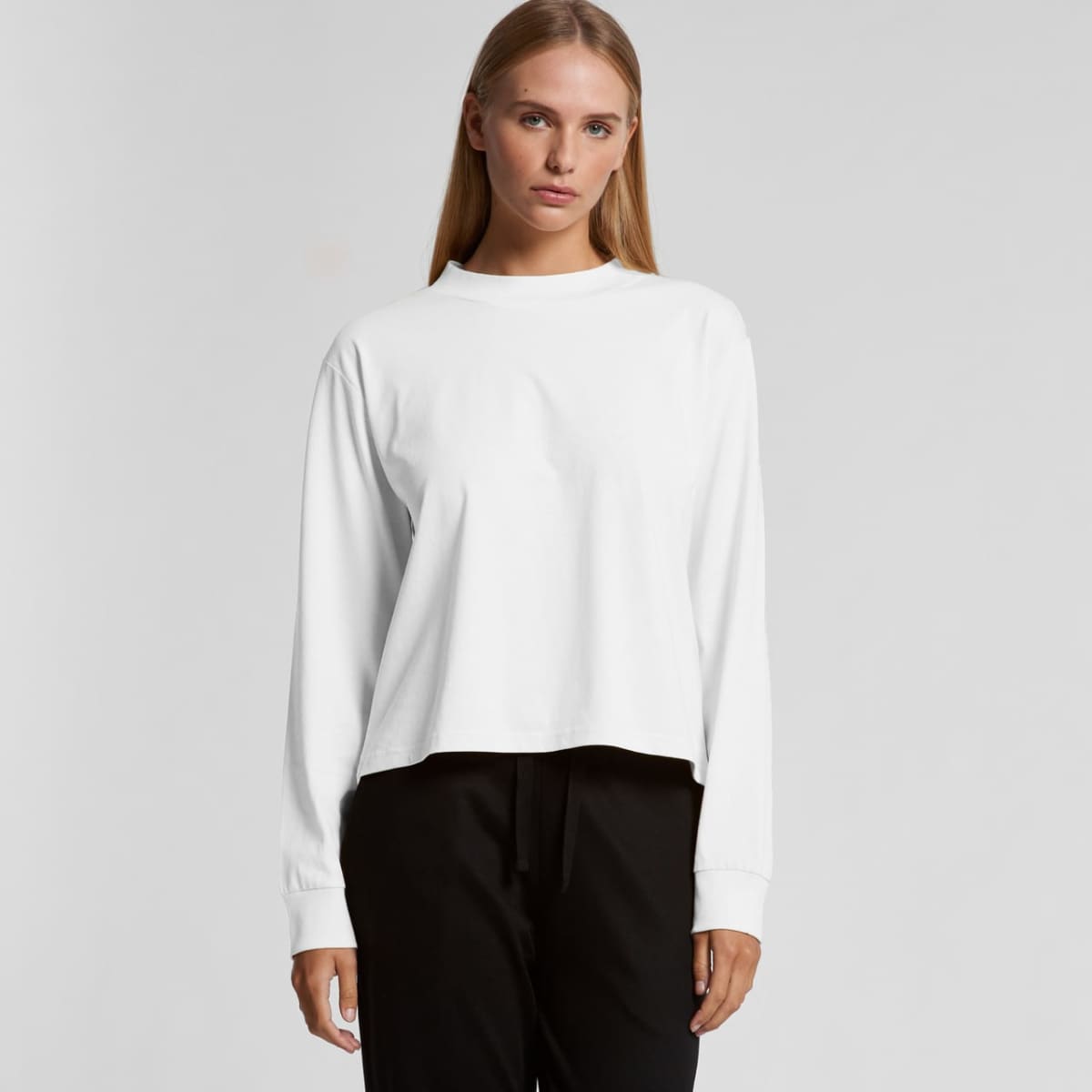 Wo's Mock L/S Tee