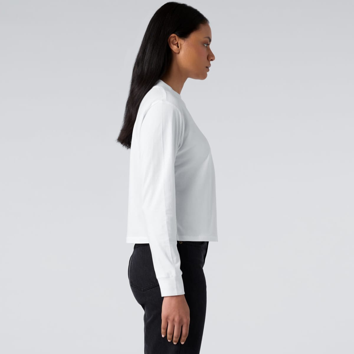 Wo's Mock L/S Tee