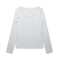 Wo's Organic Rib L/S Tee