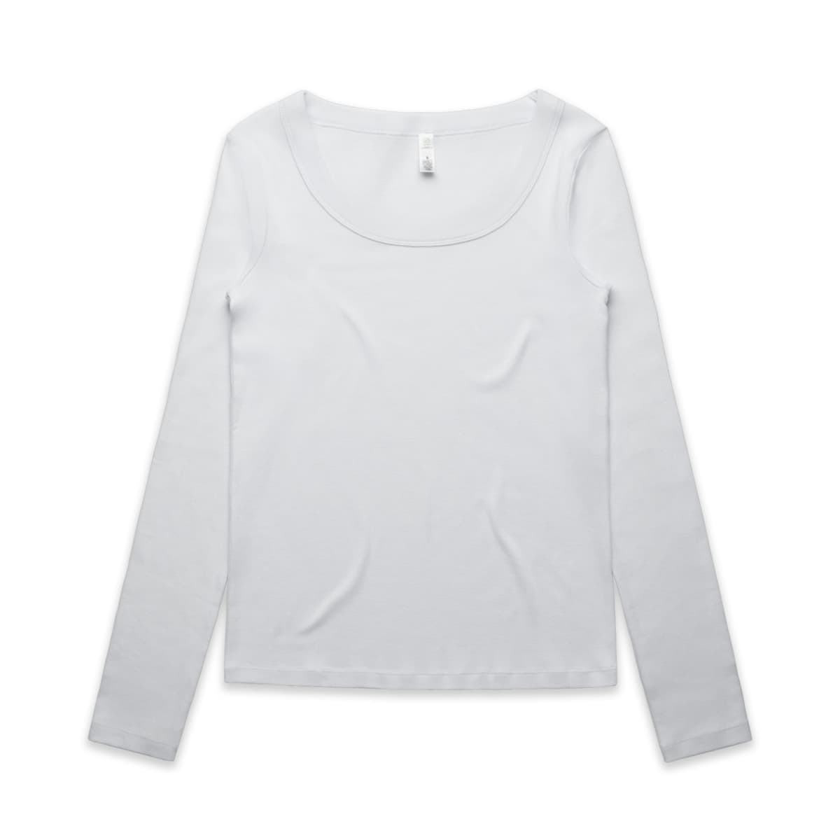 Wo's Organic Rib L/S Tee
