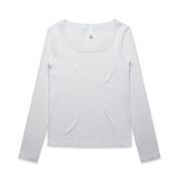 Wo's Organic Rib L/S Tee