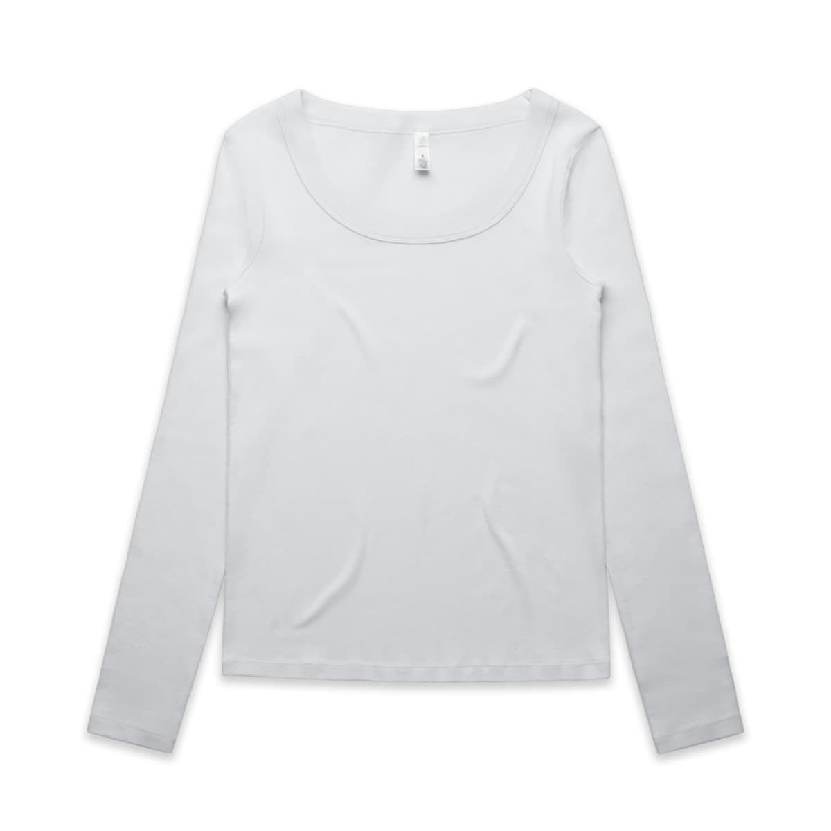 Wo's Organic Rib L/S Tee