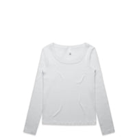 Wo's Organic Rib L/S Tee