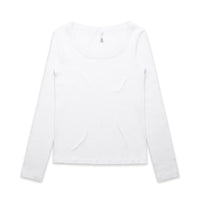 Wo's Organic Rib L/S Tee