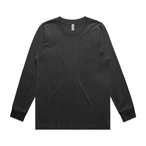 Wo's Heavy Faded L/S Tee