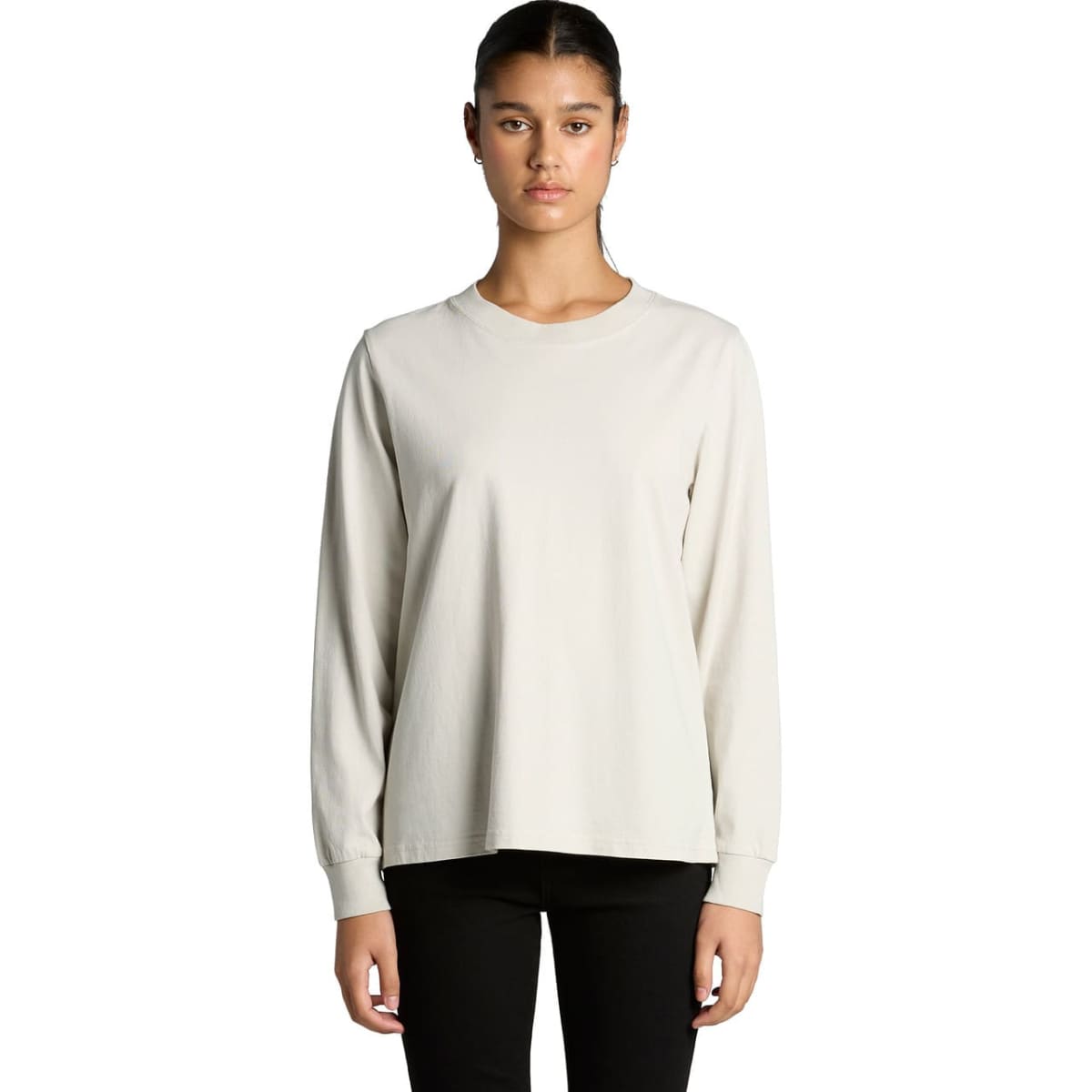 Wo's Heavy Faded L/S Tee