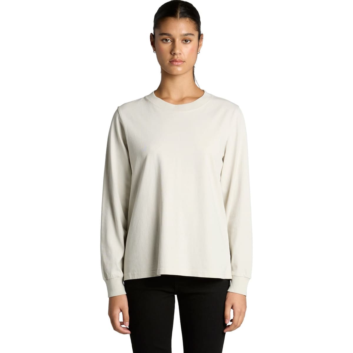 Wo's Heavy Faded L/S Tee