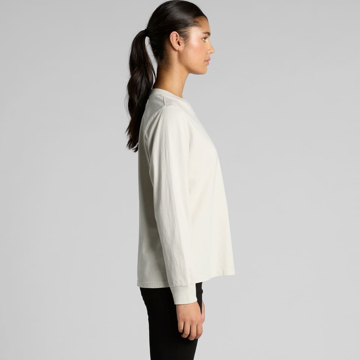 Wo's Heavy Faded L/S Tee