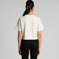 Wo's Heavy Faded Crop Tee