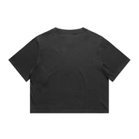 Wo's Heavy Faded Crop Tee