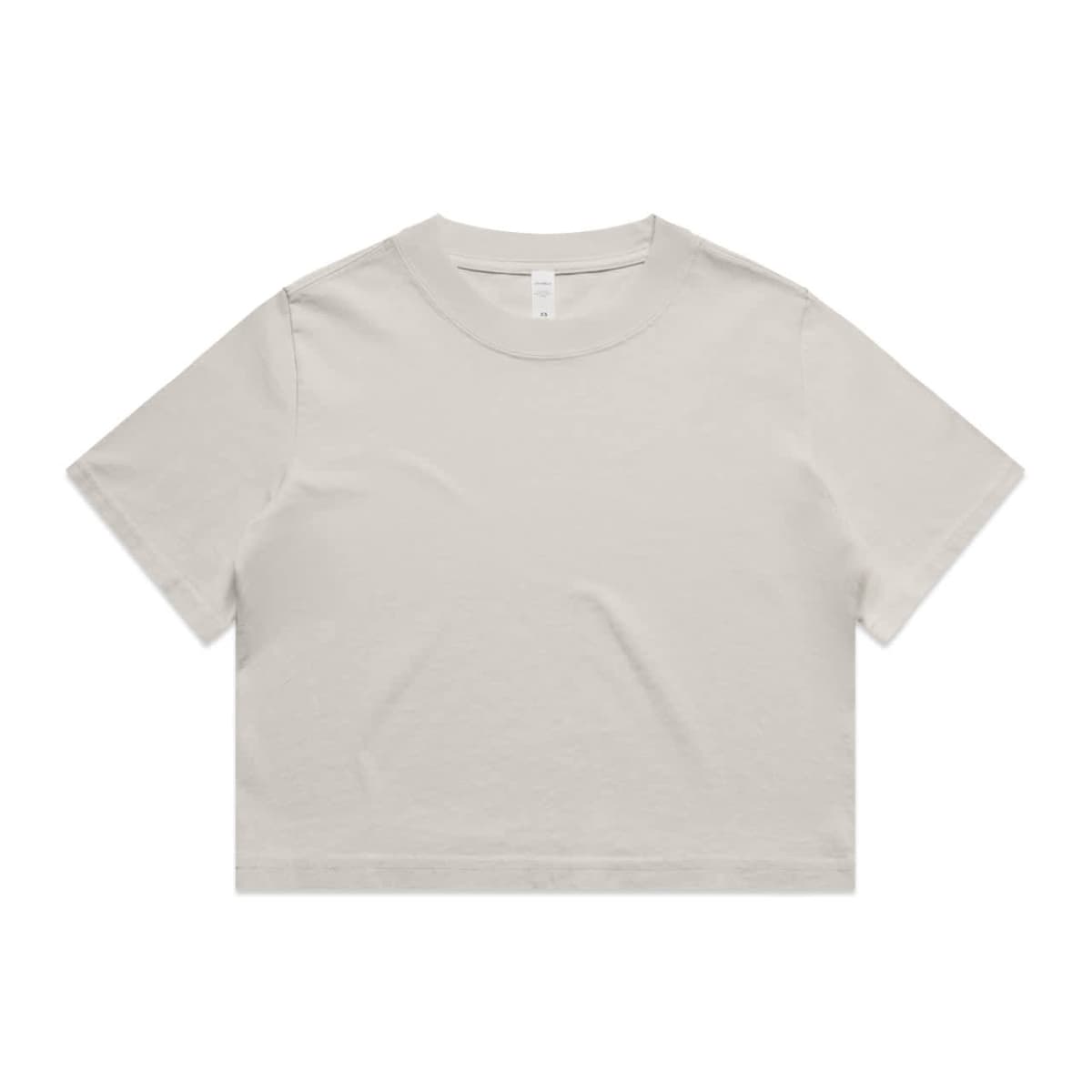 Wo's Heavy Faded Crop Tee