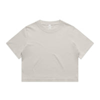 Wo's Heavy Faded Crop Tee