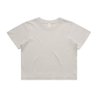 Wo's Heavy Faded Crop Tee