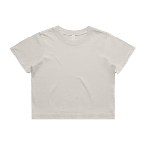 Wo's Heavy Faded Crop Tee