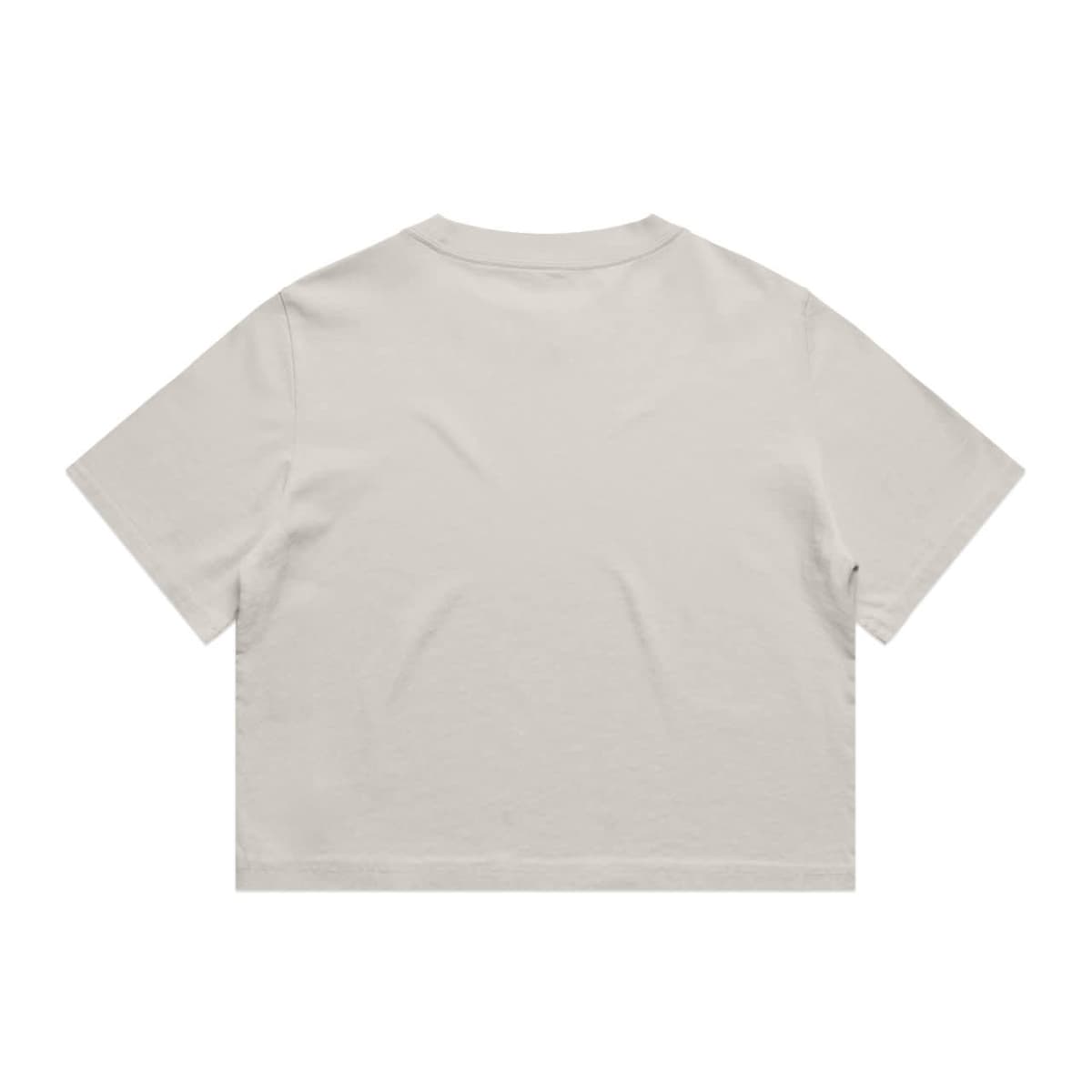 Wo's Heavy Faded Crop Tee