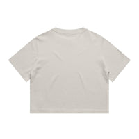 Wo's Heavy Faded Crop Tee