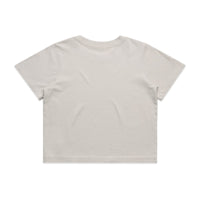 Wo's Heavy Faded Crop Tee