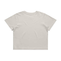 Wo's Heavy Faded Crop Tee