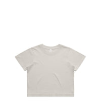 Wo's Heavy Faded Crop Tee