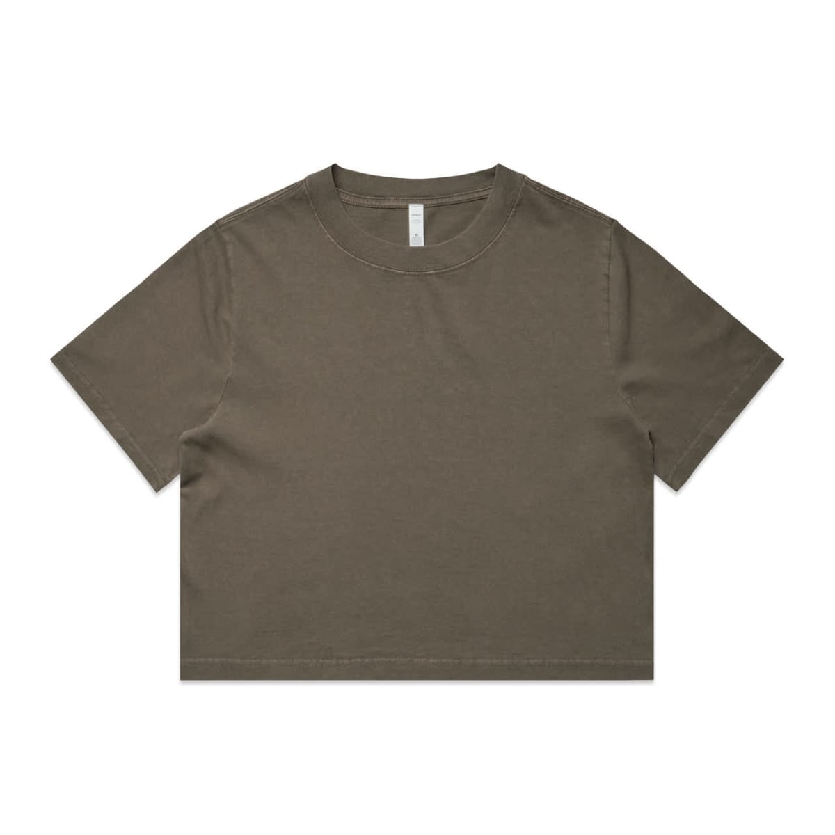 Wo's Heavy Faded Crop Tee