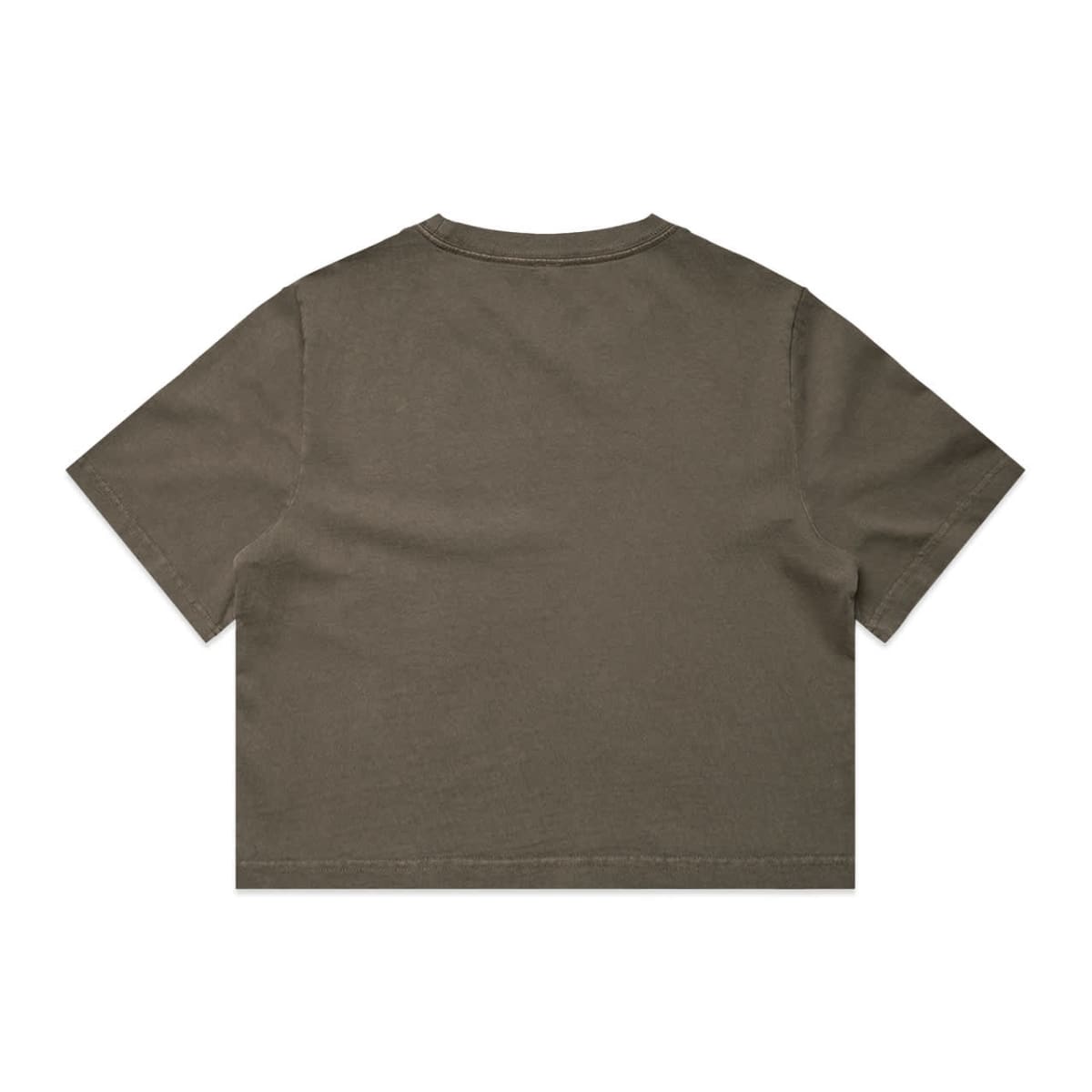 Wo's Heavy Faded Crop Tee