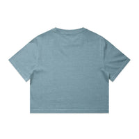 Wo's Heavy Faded Crop Tee