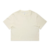 Wo's Heavy Faded Crop Tee