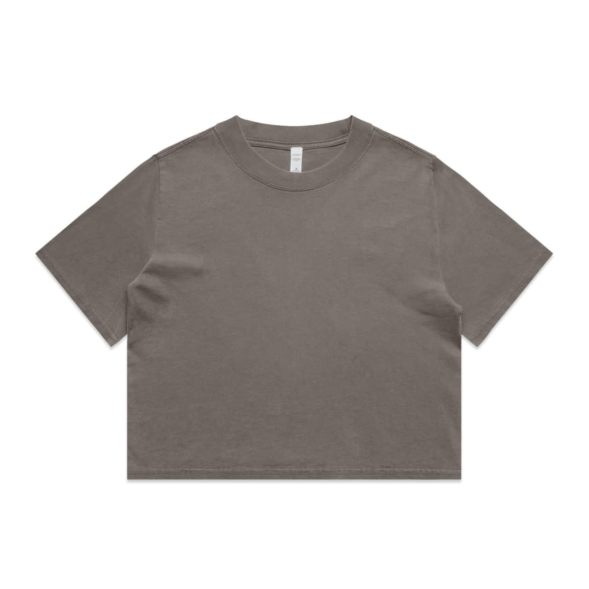 Wo's Heavy Faded Crop Tee