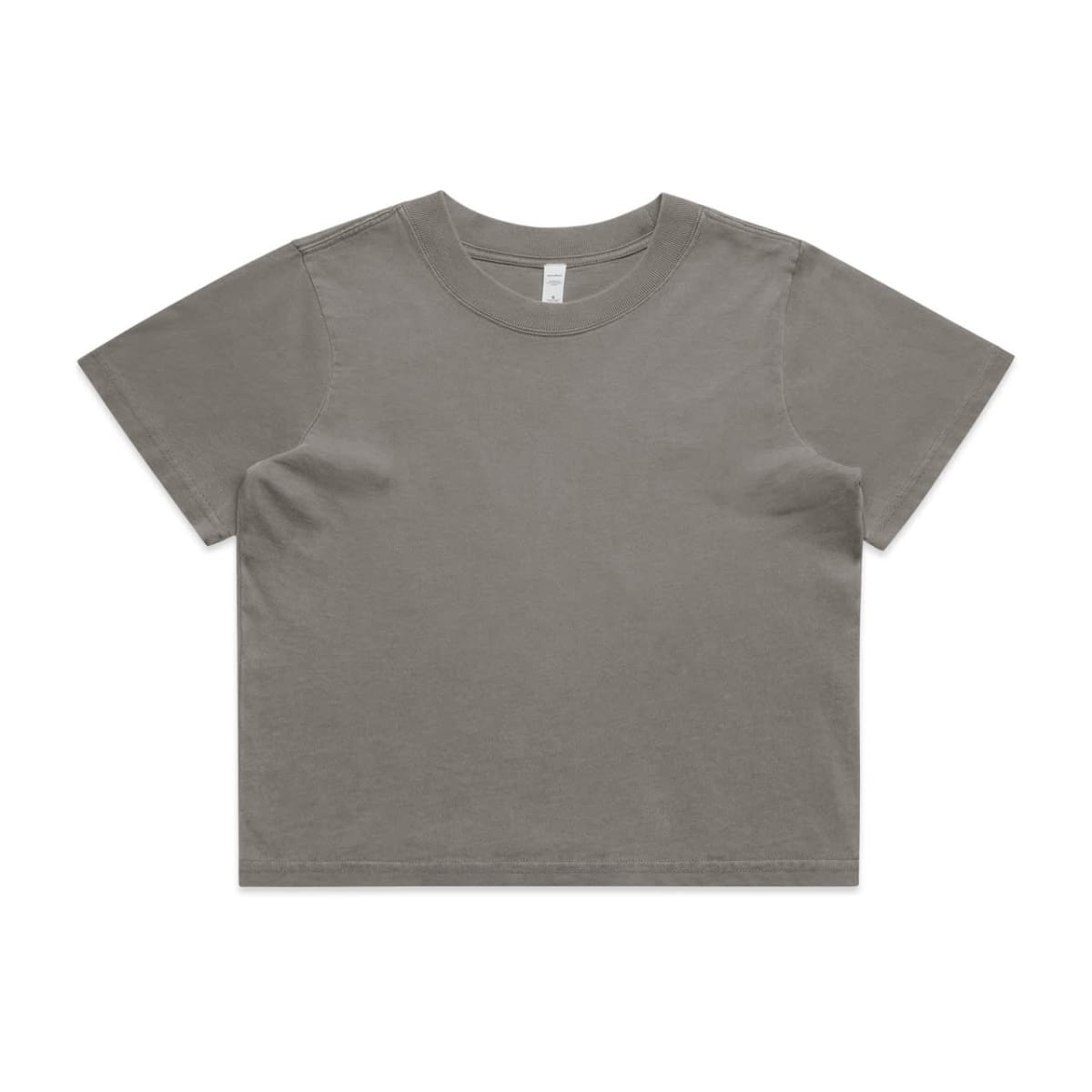 Wo's Heavy Faded Crop Tee