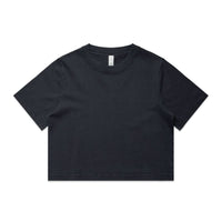 Wo's Heavy Faded Crop Tee